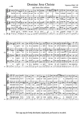 Domine Jesu Christe, qui hora diei ultima