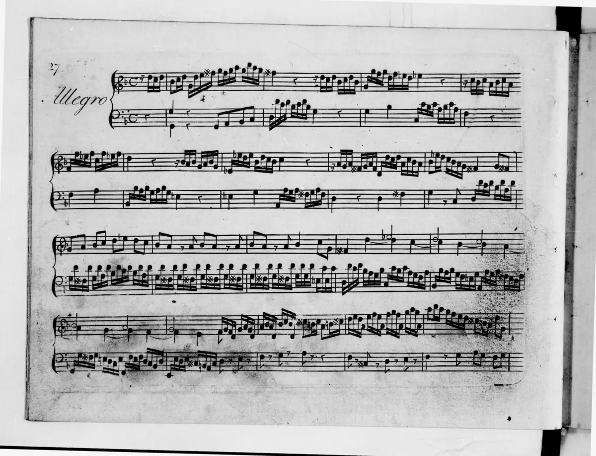 Keyboard Sonata in G minor - Page 1