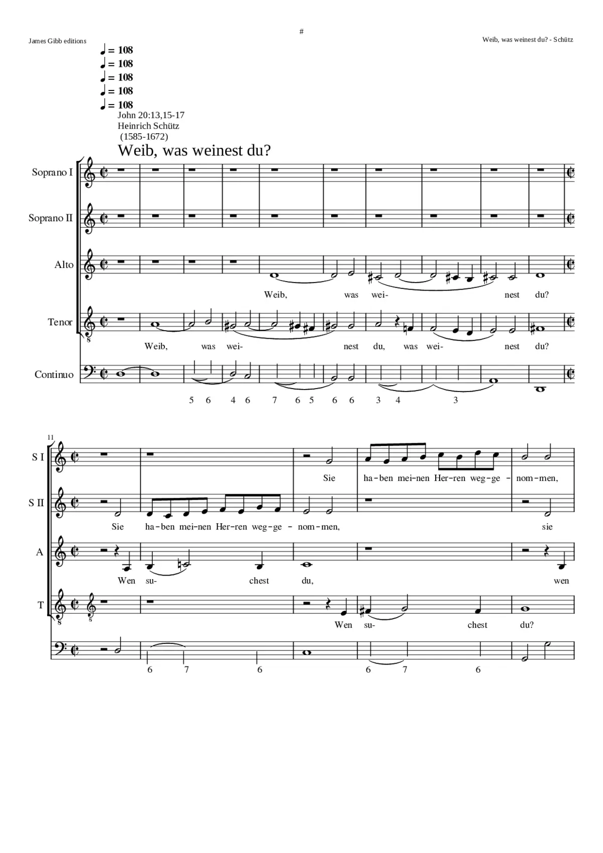 Weib was weinest du? SWV 443 - Page 1