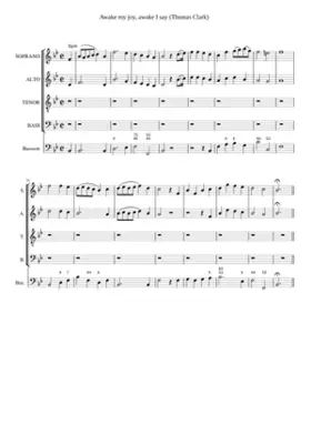 Awake my joy awake I say