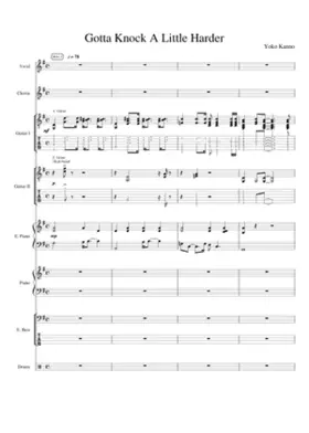 gotta knock a little harder