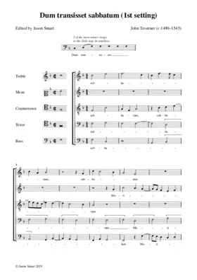 Dum transisset Sabbatum I