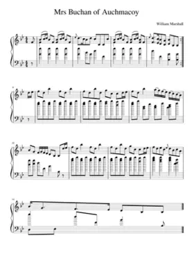 Mrs Buchan of Auchmacoy