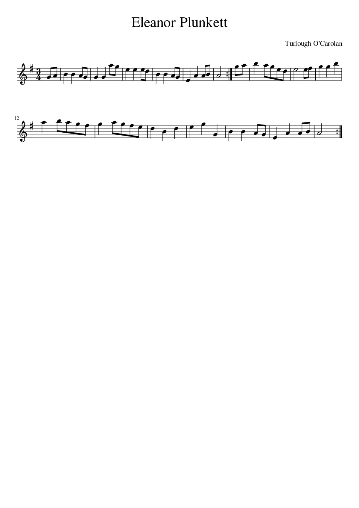 Eleanor Plunkett - Page 1