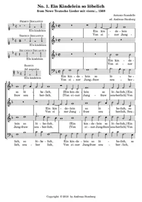 Ein Kindelein so löbelich a 4