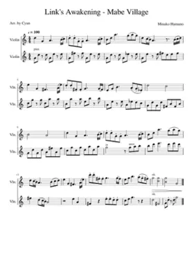 the legend of zelda links awakening - mabe village