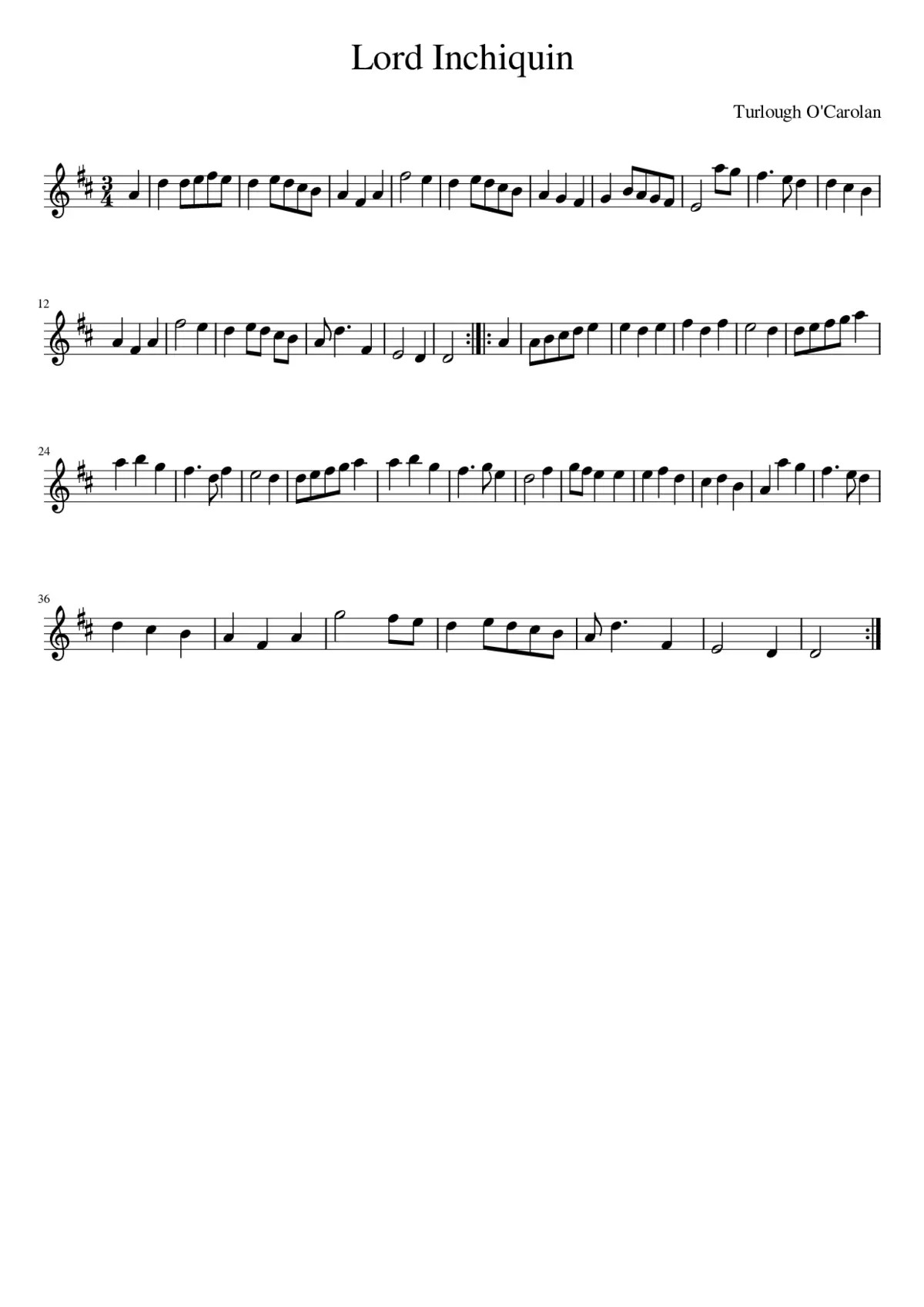 Lord Inchiquin - Page 1