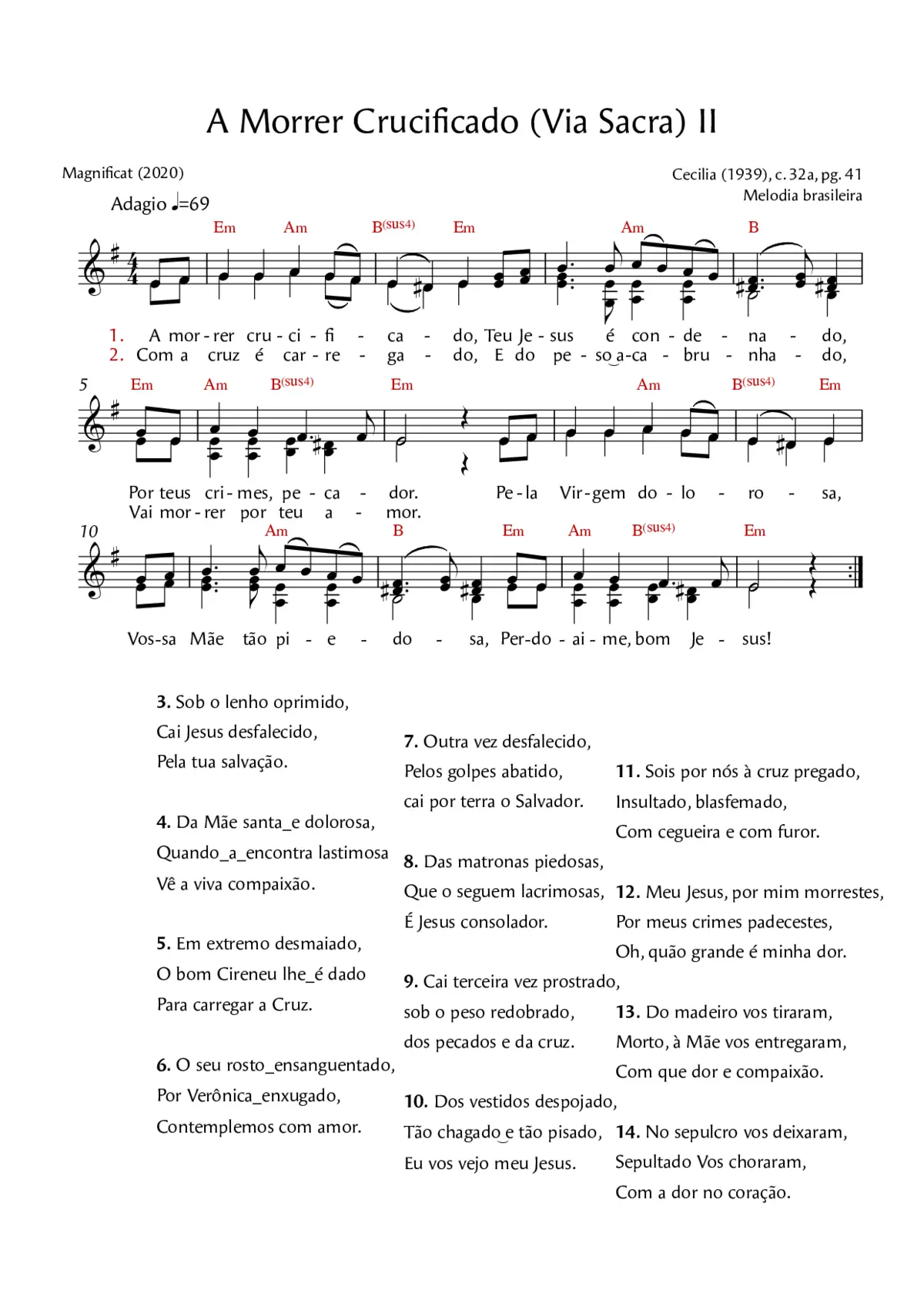 A morrer crucificado (Via Sacra) II - Page 1