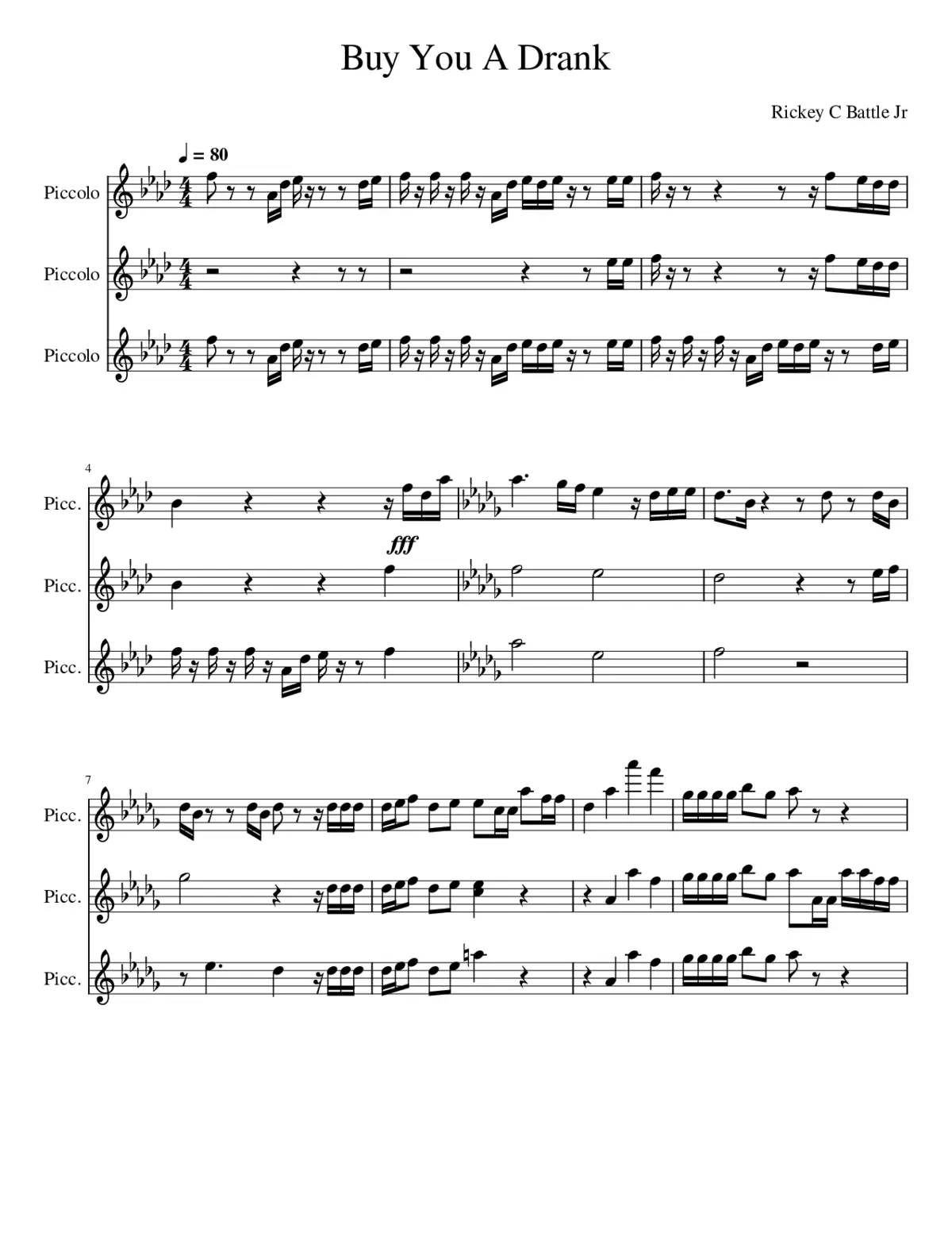 T Pain Buy You A Drank - Page 1