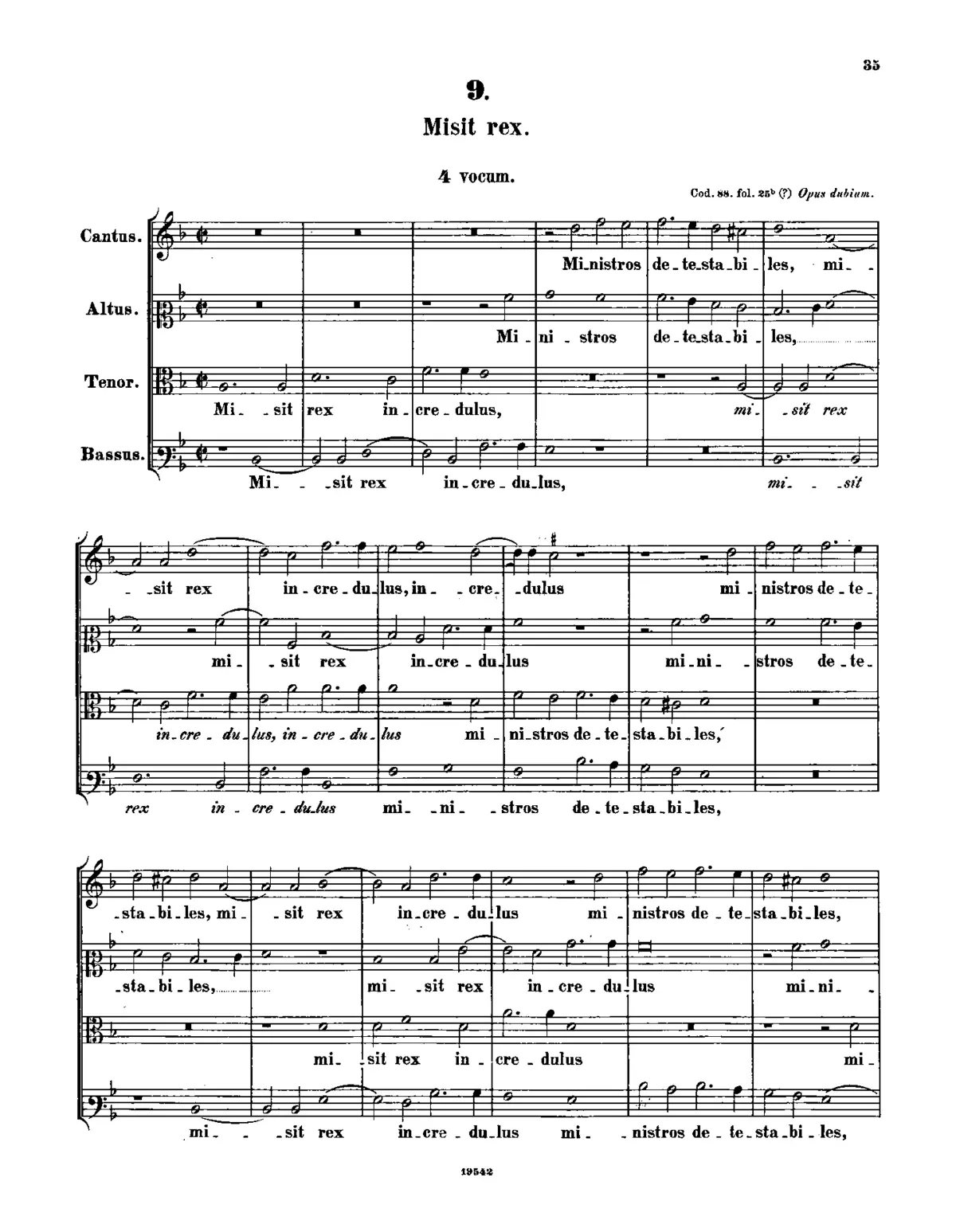 Misit Rex - Page 1