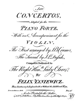 2 Violin Concertos in G major and F major
