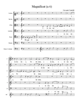 Magnificat (a 6)