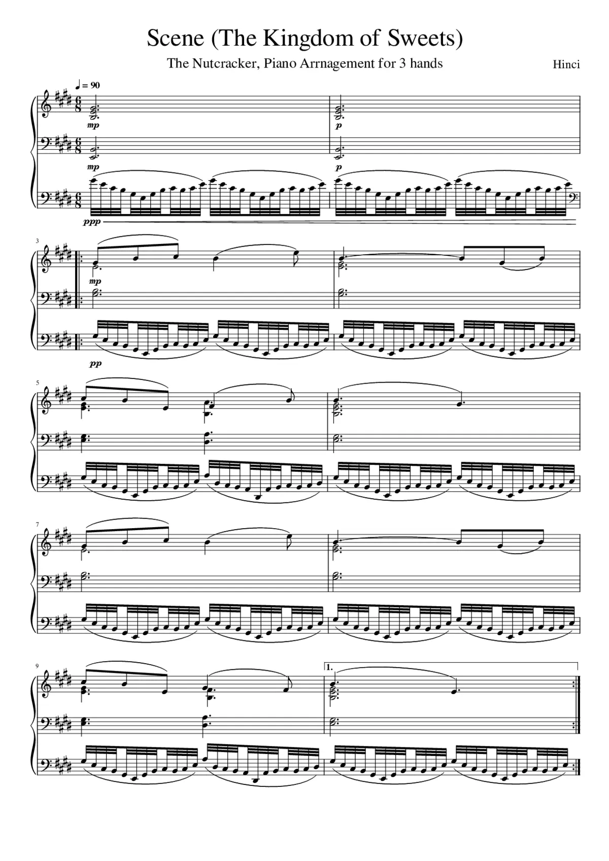 The Nutcracker (ballet) Op.71 - Page 1