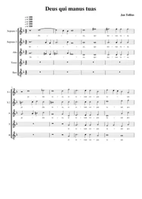 Deus qui manus tuas