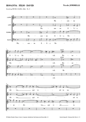 Hosanna filio David