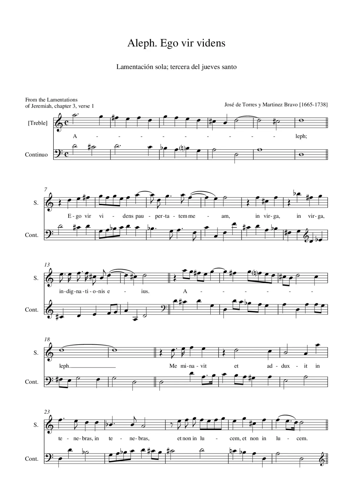 Aleph. Ego vir videns - Page 1