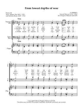 From lowest depths of woe