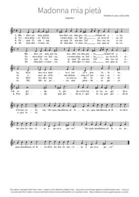 Madonna mia, pietà