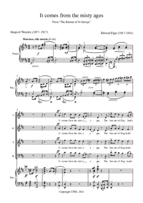 It comes from the misty ages