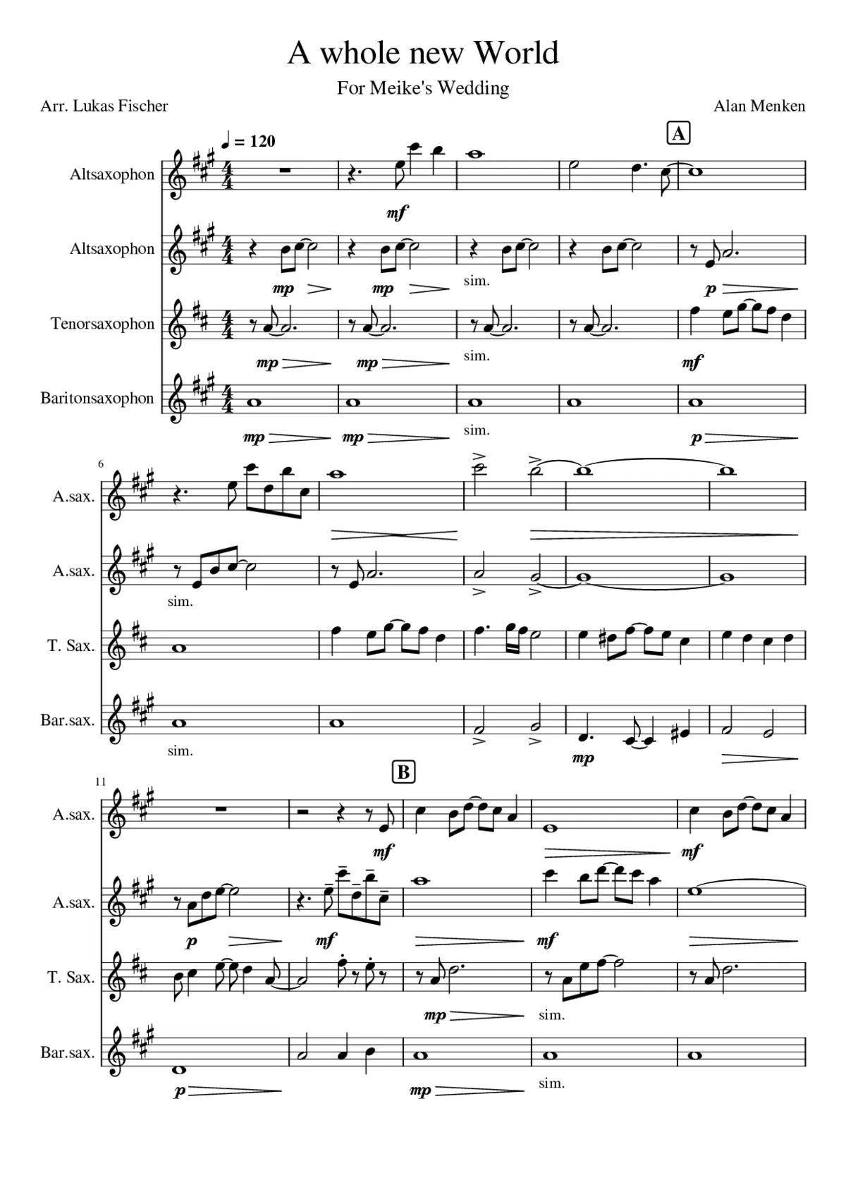 A Whole New World - Page 1