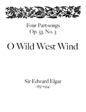 O wild west wind, Op. 53, No. 3