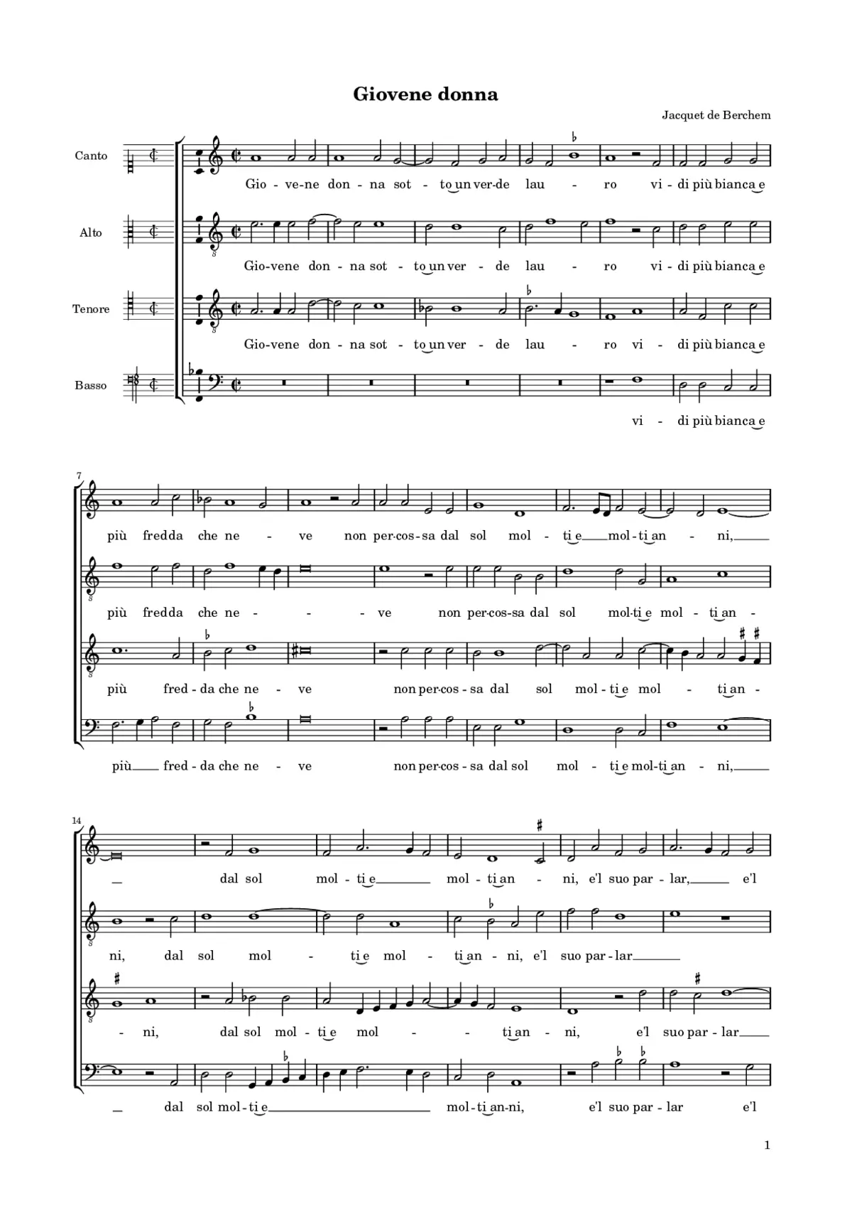 Giovene donna - Page 1