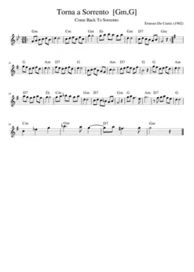 Torna a Sorrento [GmG]