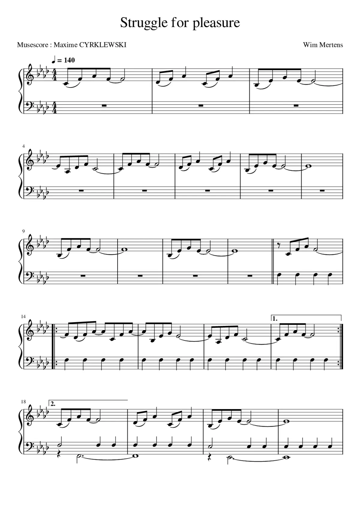 struggle for pleasure - Page 1