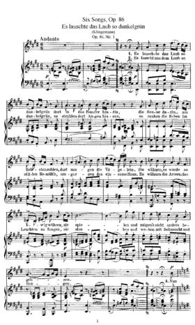 6 Songs, Op.86