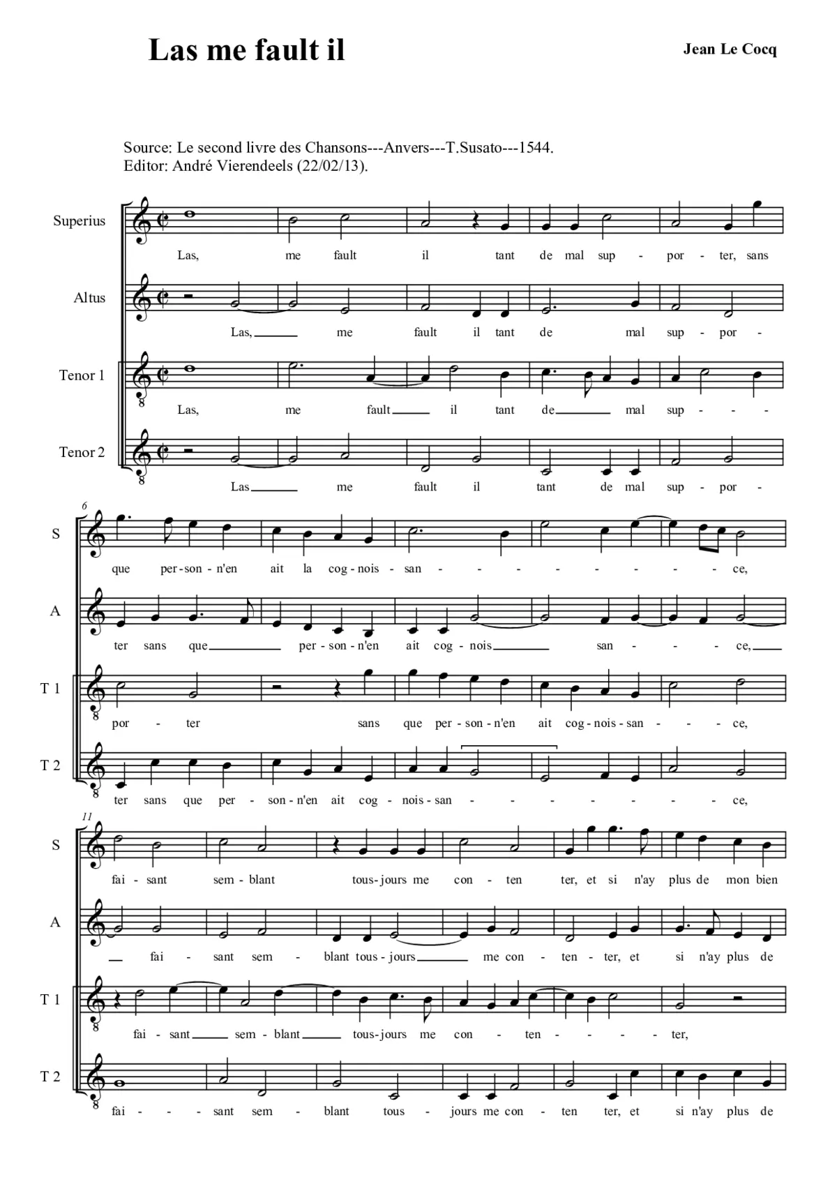 Las me fault il - Page 1