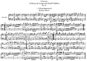 12 Klavierstücke für kleine und große Kinder