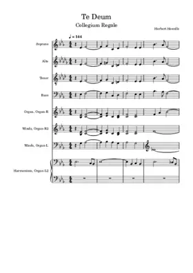 Te Deum (Collegium Regale)