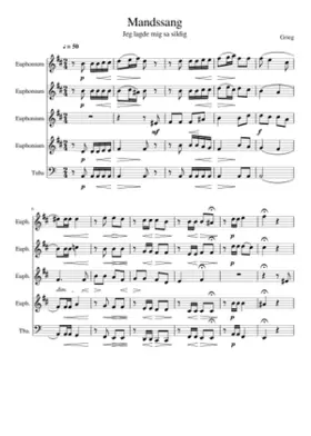 Album for Mandssang Op.30