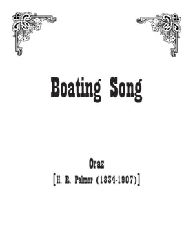 Boating Song