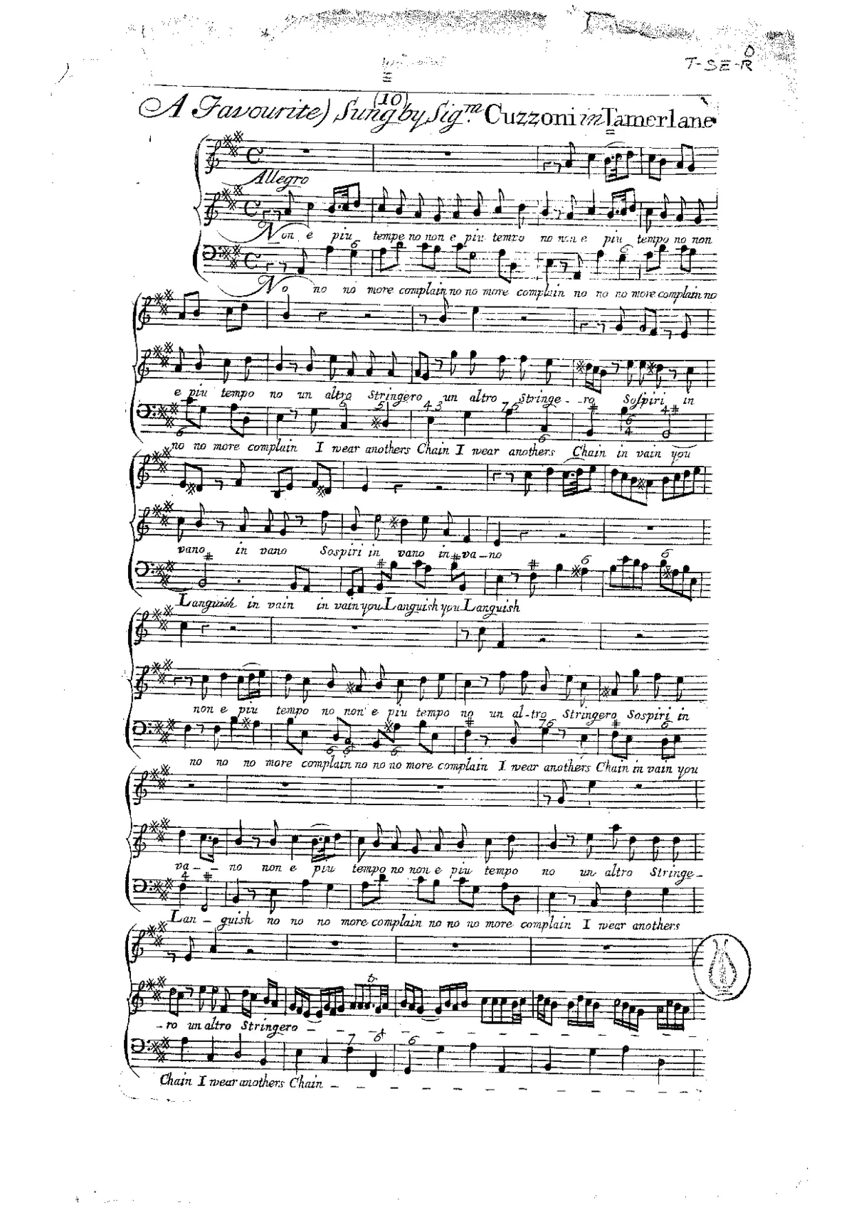 Tamerlano - Page 1