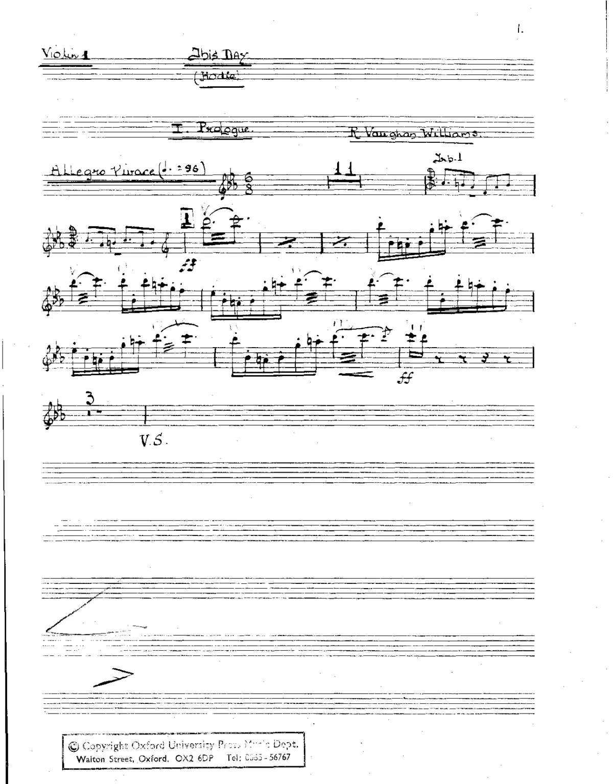 Hodie - Page 1