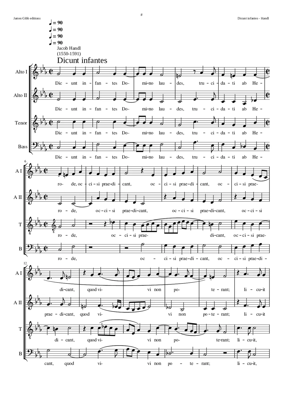 Dicunt infantes - Page 1