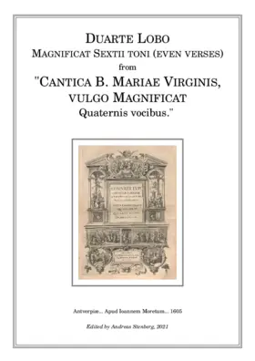 Magnificat sexti toni (even verses)