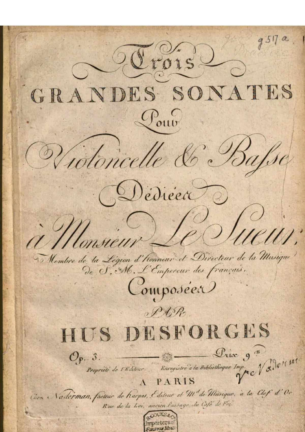 3 Cello Sonatas - Page 1