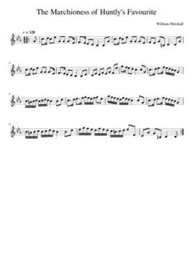 The Marchioness of Huntly's Favourite