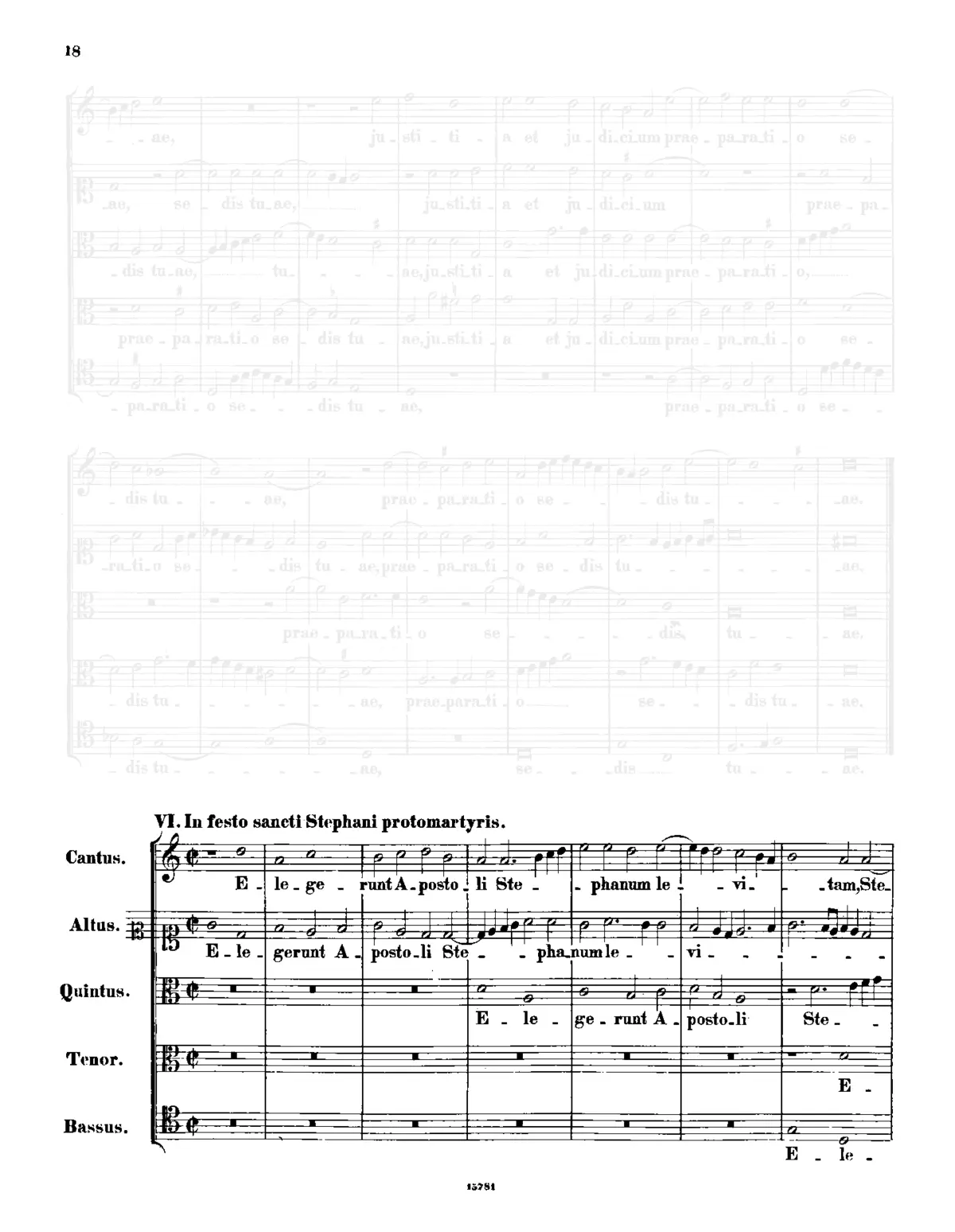 Elegerunt Apostoli - Page 1