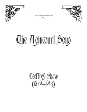 The Agincourt Song