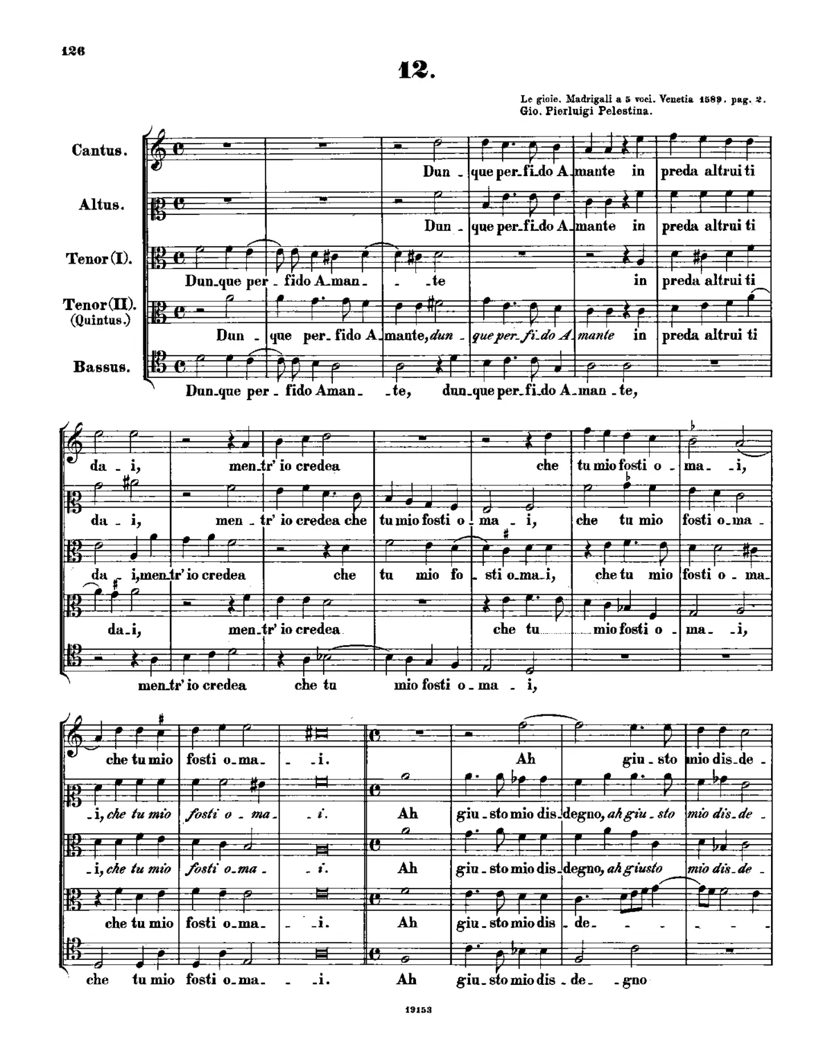 Dunque, perfido amante - Page 1