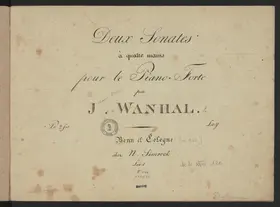 2 Sonatas for Keyboard Duet