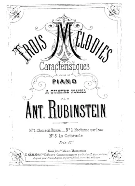 3 Mélodies caractéristiques