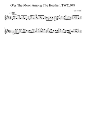 O'er The Moor Among The Heather. TWC.049