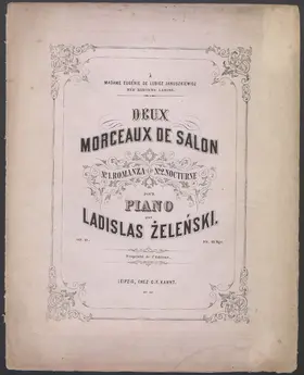 2 Morceaux de salon, Op.11