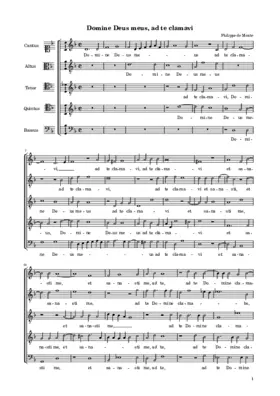 Domine Deus meus, ad te clamavi