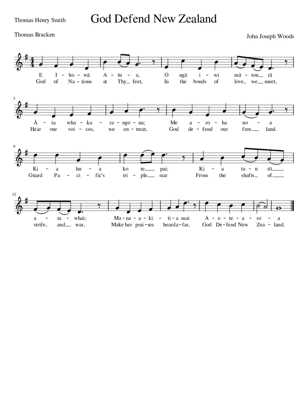 God Defend New Zealand - Page 1