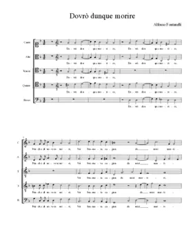 Dovrò dunque morire